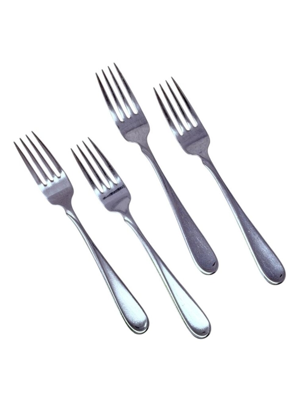 4 Dinner Forks Fork Flight-Reliance Oneida Stainless Steel Flatware 7 3/8"